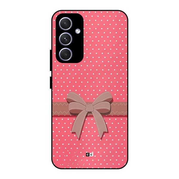 Gift Ribbon Metal Back Case for Galaxy A54