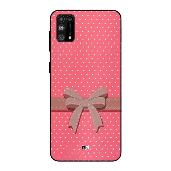 Gift Ribbon Metal Back Case for Galaxy F41