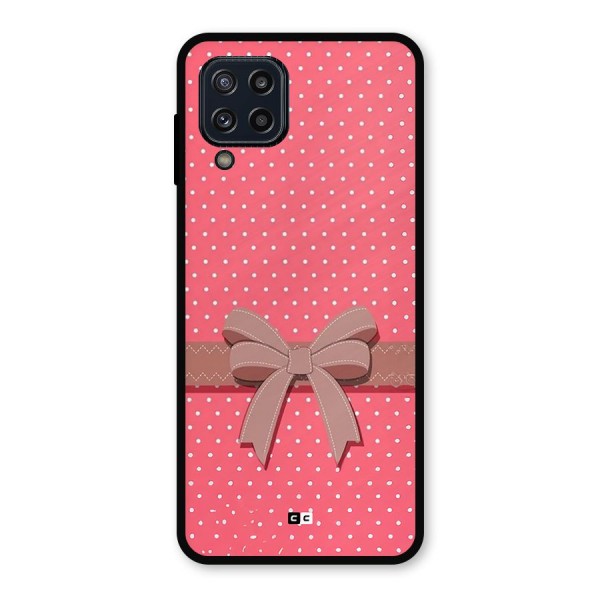 Gift Ribbon Metal Back Case for Galaxy M32