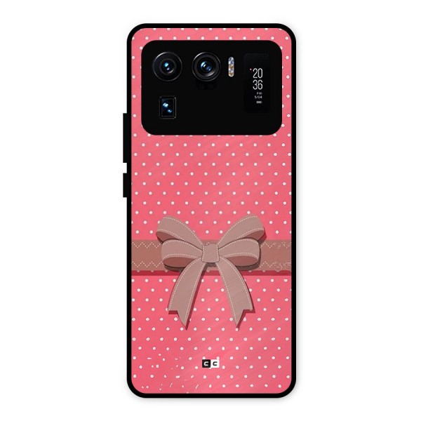 Gift Ribbon Metal Back Case for Mi 11 Ultra