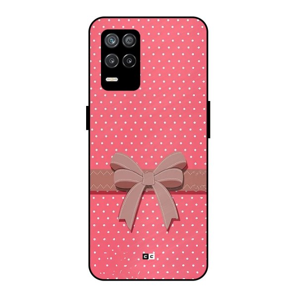 Gift Ribbon Metal Back Case for Realme 9 5G