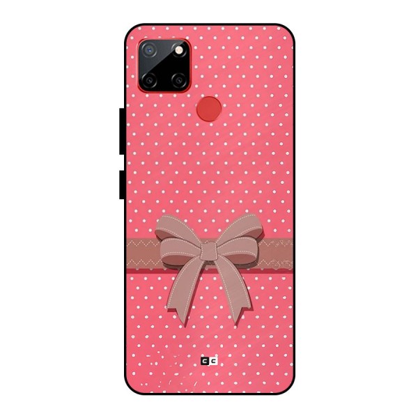 Gift Ribbon Metal Back Case for Realme C12