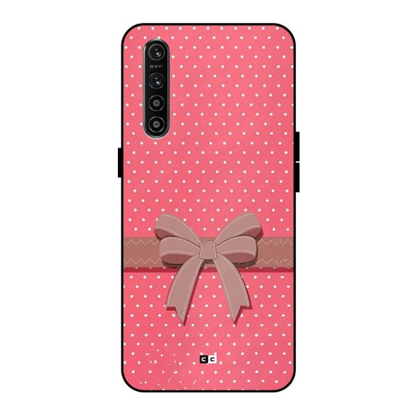 Gift Ribbon Metal Back Case for Realme XT