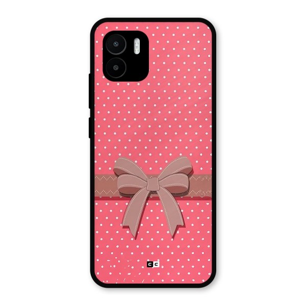 Gift Ribbon Metal Back Case for Redmi A1