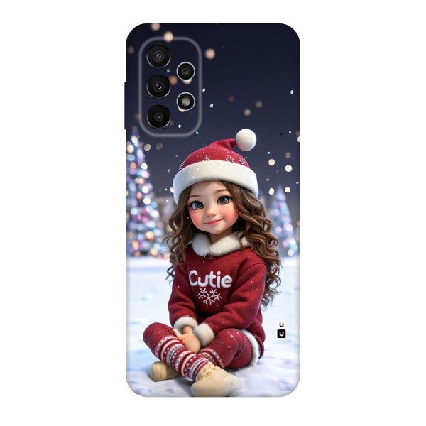 Girl In Snow Back Case for Galaxy A23