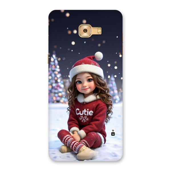 Girl In Snow Back Case for Galaxy C9 Pro