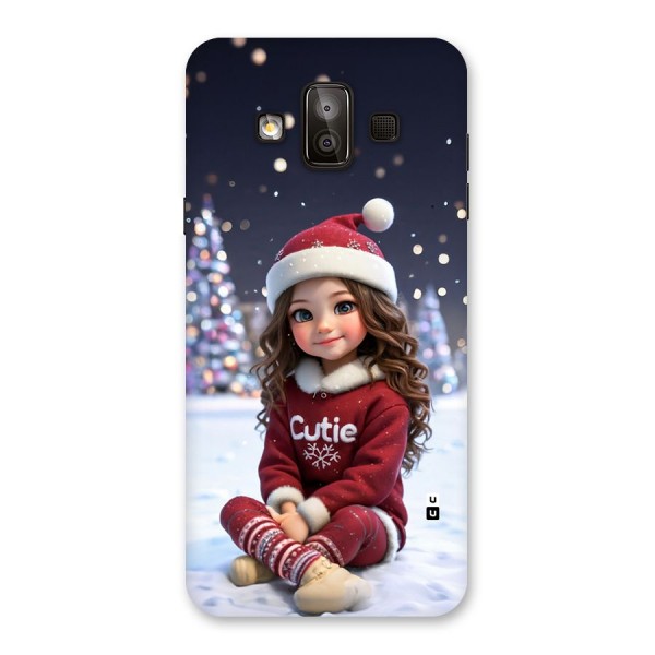 Girl In Snow Back Case for Galaxy J7 Duo