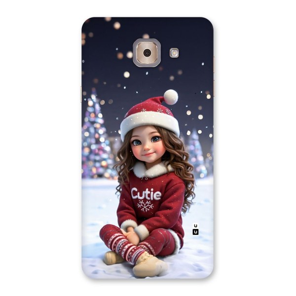 Girl In Snow Back Case for Galaxy J7 Max