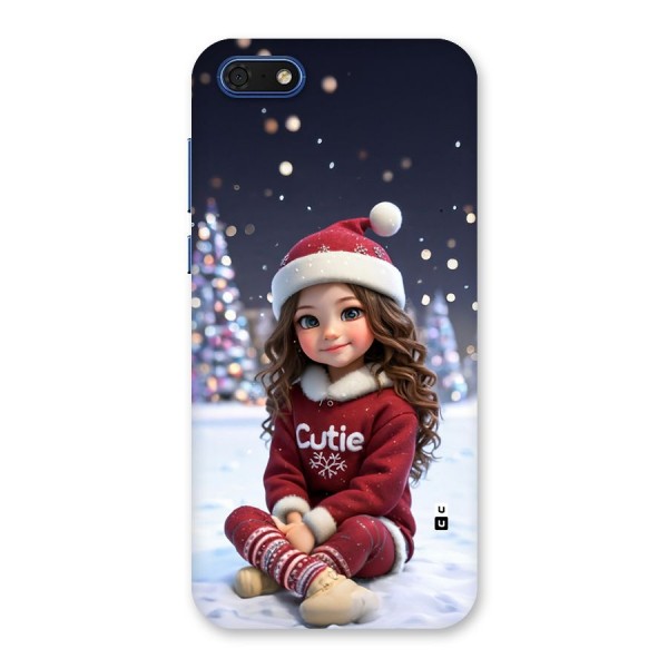 Girl In Snow Back Case for Honor 7s