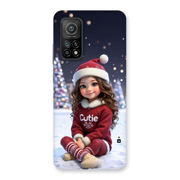 Girl In Snow Back Case for Mi 10T Pro 5G