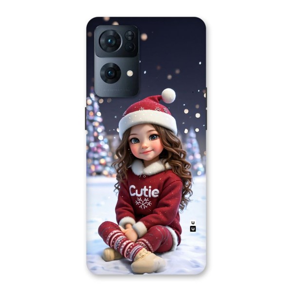 Girl In Snow Back Case for Oppo Reno7 Pro 5G