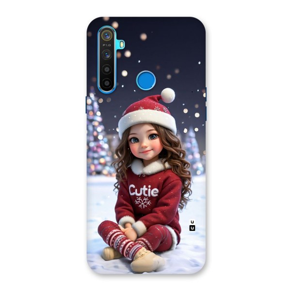 Girl In Snow Back Case for Realme 5s