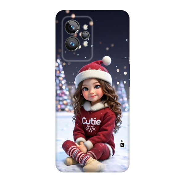 Girl In Snow Back Case for Realme GT2 Pro