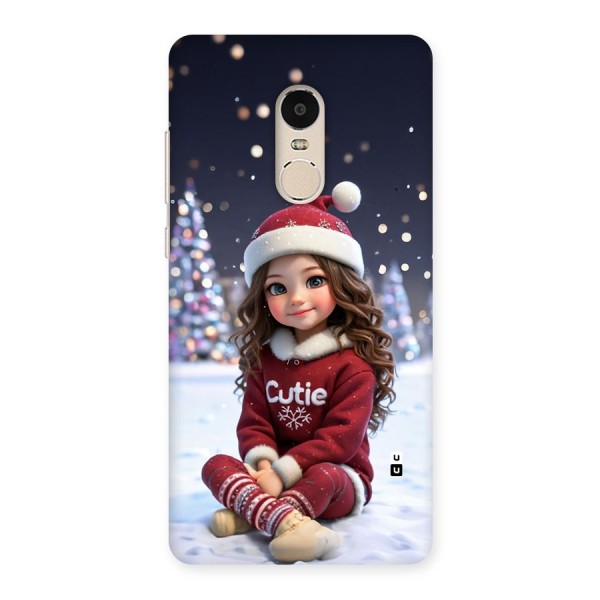 Girl In Snow Back Case for Redmi Note 4