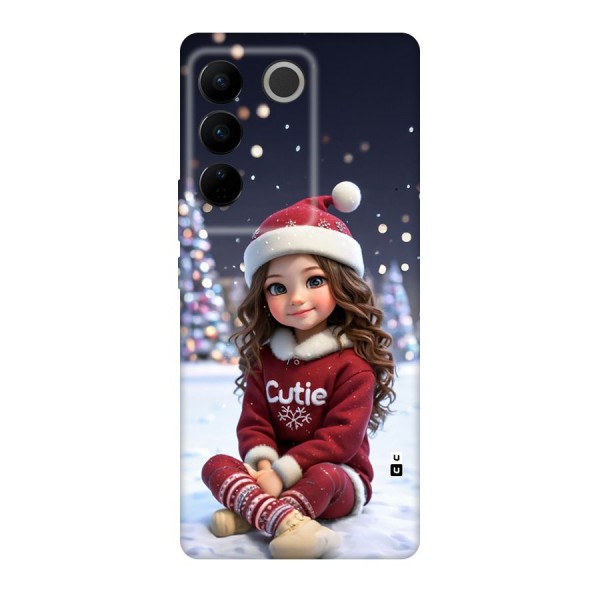 Girl In Snow Back Case for Vivo V27