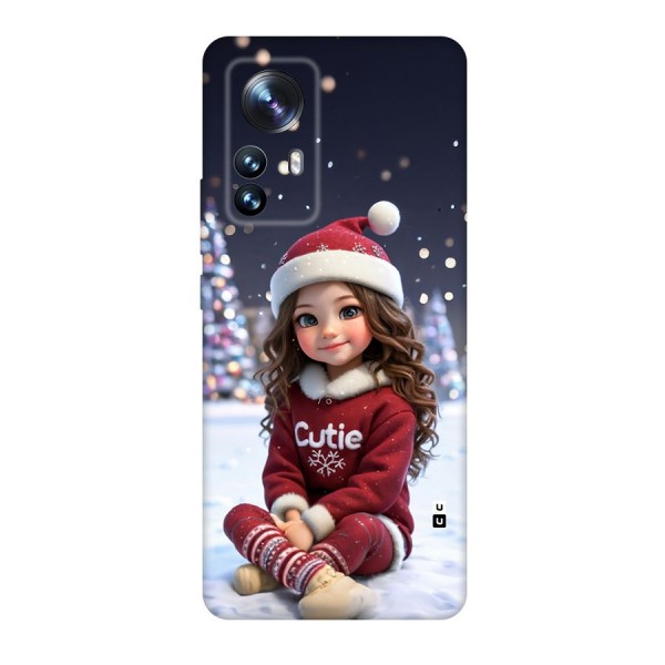 Girl In Snow Back Case for Xiaomi 12 Pro