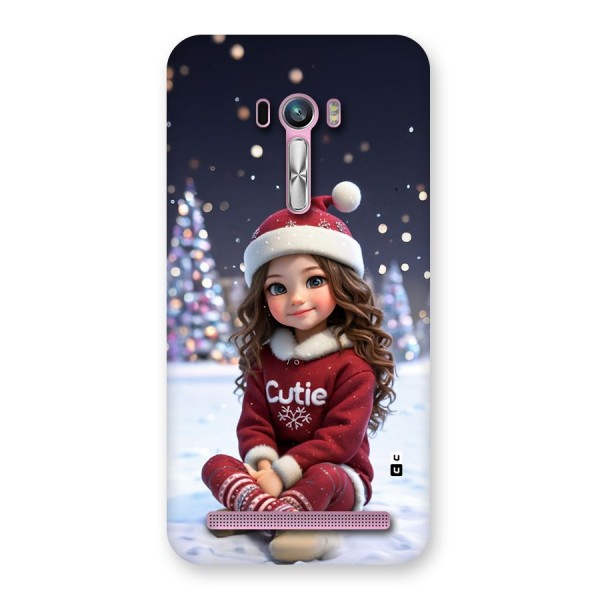 Girl In Snow Back Case for Zenfone Selfie