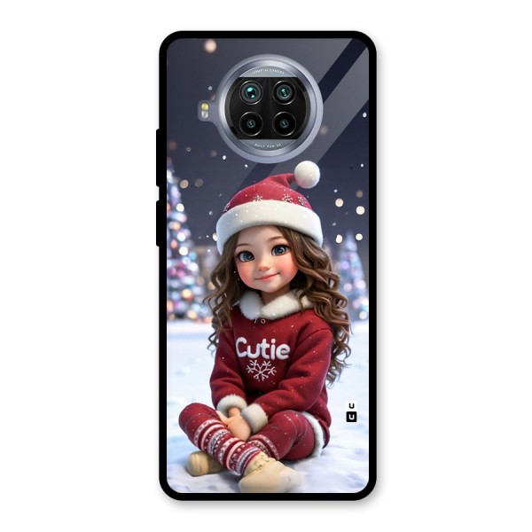 Girl In Snow Glass Back Case for Mi 10i