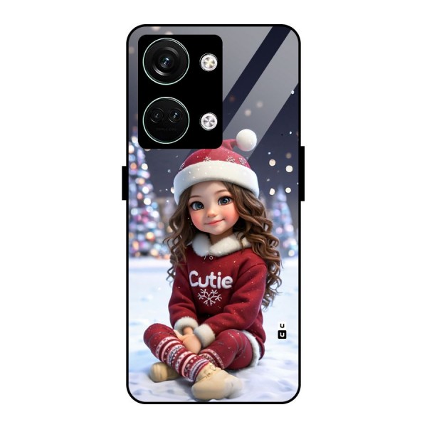 Girl In Snow Glass Back Case for Oneplus Nord 3