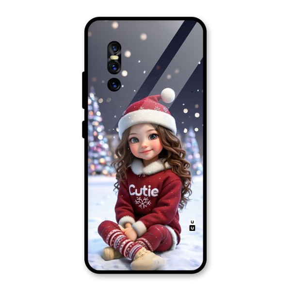 Girl In Snow Glass Back Case for Vivo V15 Pro