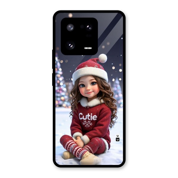 Girl In Snow Glass Back Case for Xiaomi 13 Pro