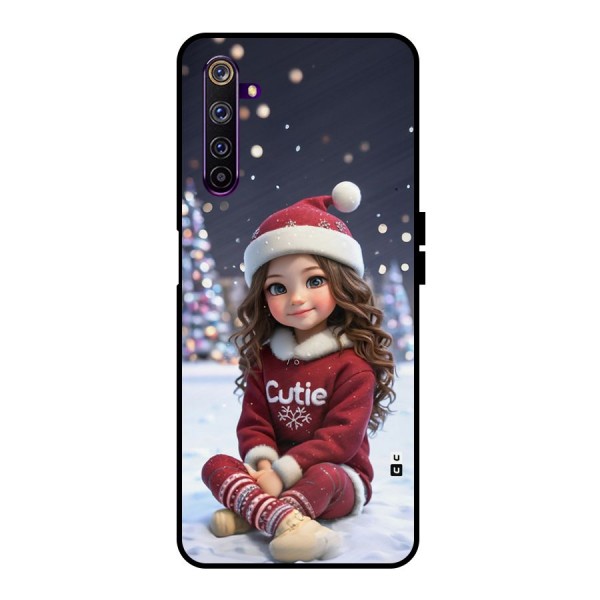 Girl In Snow Metal Back Case for Realme 6 Pro