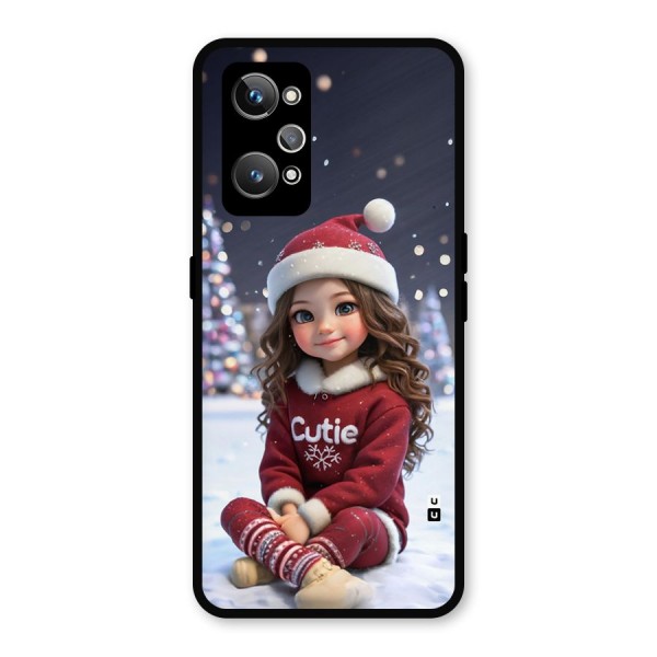 Girl In Snow Metal Back Case for Realme GT 2