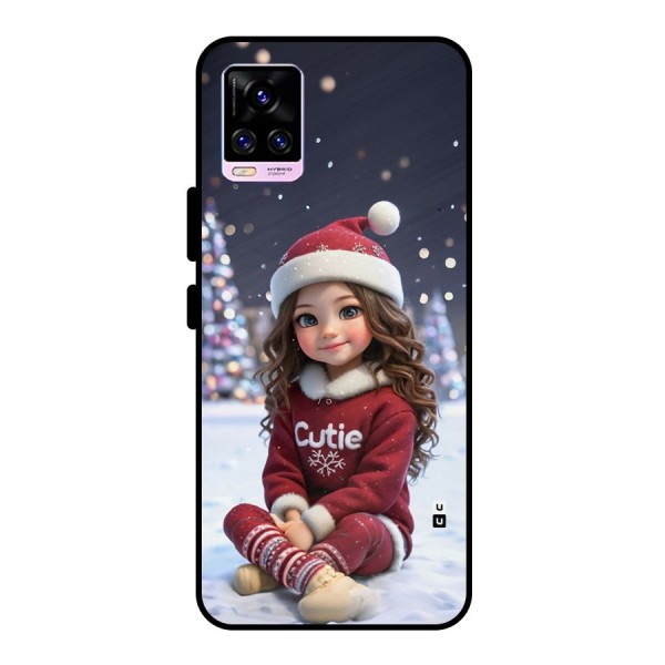 Girl In Snow Metal Back Case for Vivo V20 Pro