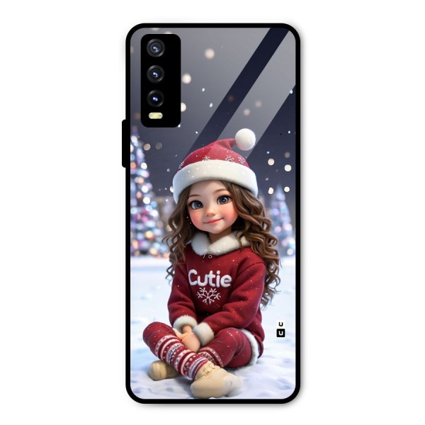 Girl In Snow Metal Back Case for Vivo Y20 2021