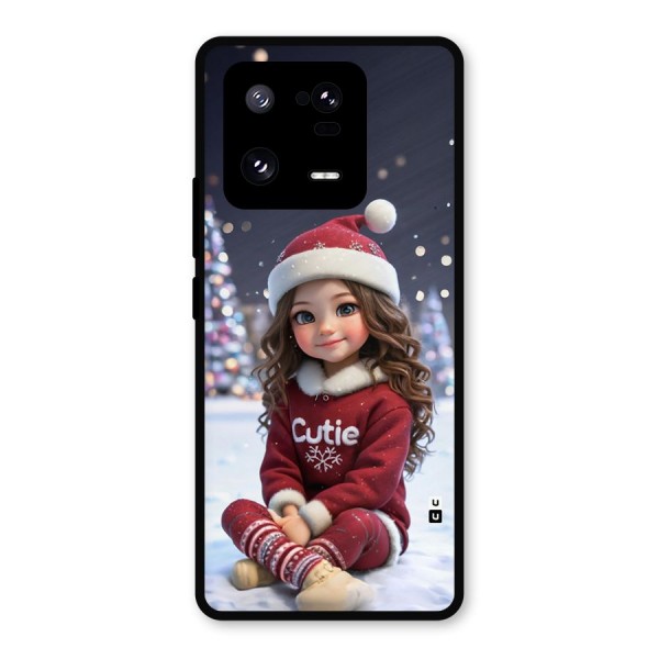 Girl In Snow Metal Back Case for Xiaomi 13 Pro