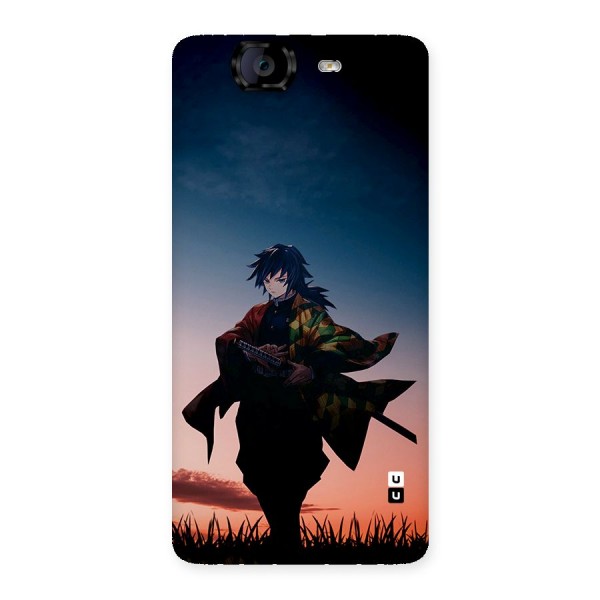 Giyu Tomioka Stance Back Case for Canvas Knight A350