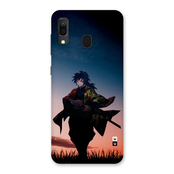 Giyu Tomioka Stance Back Case for Galaxy A20