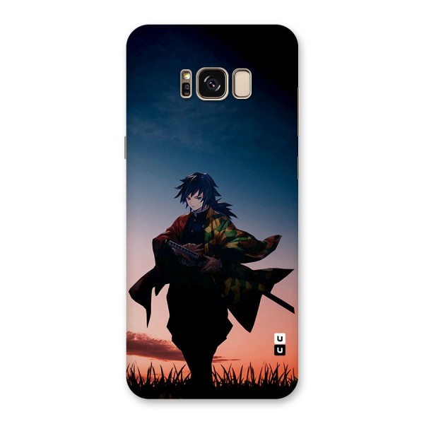 Giyu Tomioka Stance Back Case for Galaxy S8 Plus