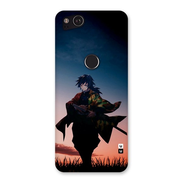 Giyu Tomioka Stance Back Case for Google Pixel 2