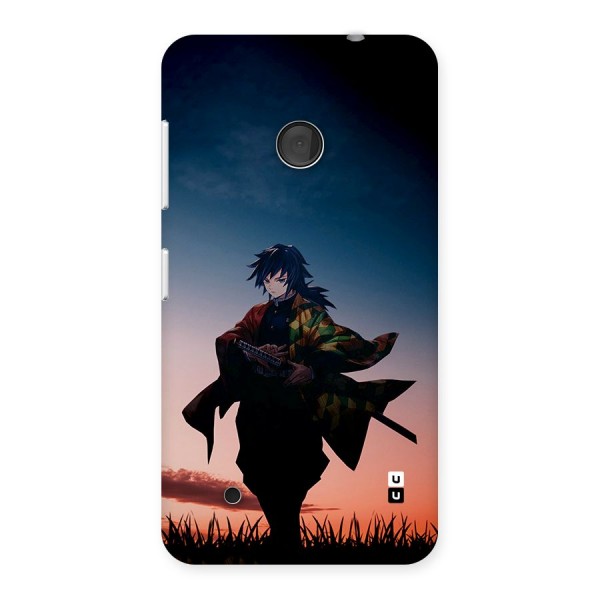 Giyu Tomioka Stance Back Case for Lumia 530