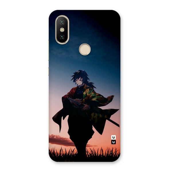 Giyu Tomioka Stance Back Case for Mi A2