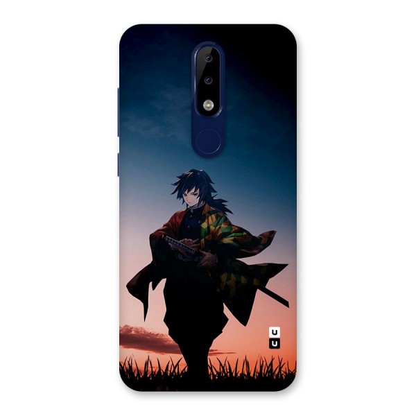 Giyu Tomioka Stance Back Case for Nokia 5.1 Plus