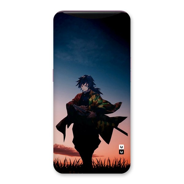 Giyu Tomioka Stance Back Case for Oppo Find X