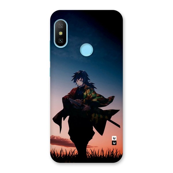 Giyu Tomioka Stance Back Case for Redmi 6 Pro