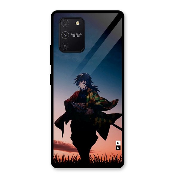 Giyu Tomioka Stance Glass Back Case for Galaxy S10 Lite