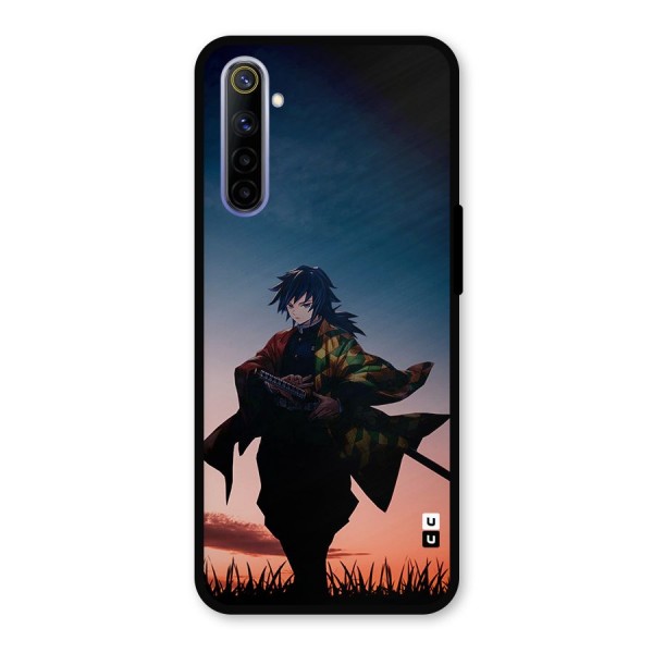 Giyu Tomioka Stance Metal Back Case for Realme 6