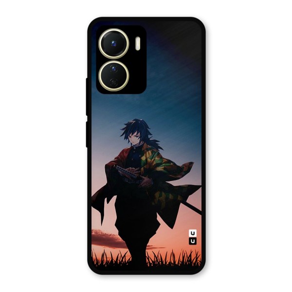 Giyu Tomioka Stance Metal Back Case for Vivo Y16