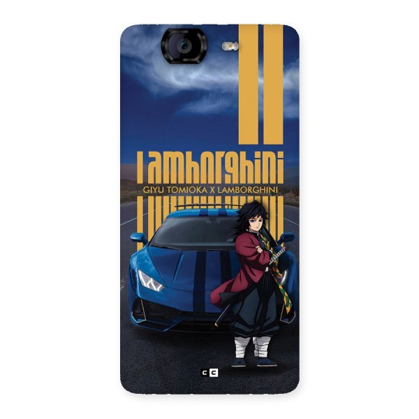 Giyu Tomioka Supercar Back Case for Canvas Knight A350