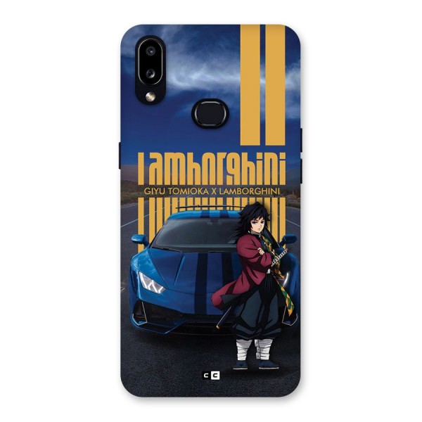 Giyu Tomioka Supercar Back Case for Galaxy A10s