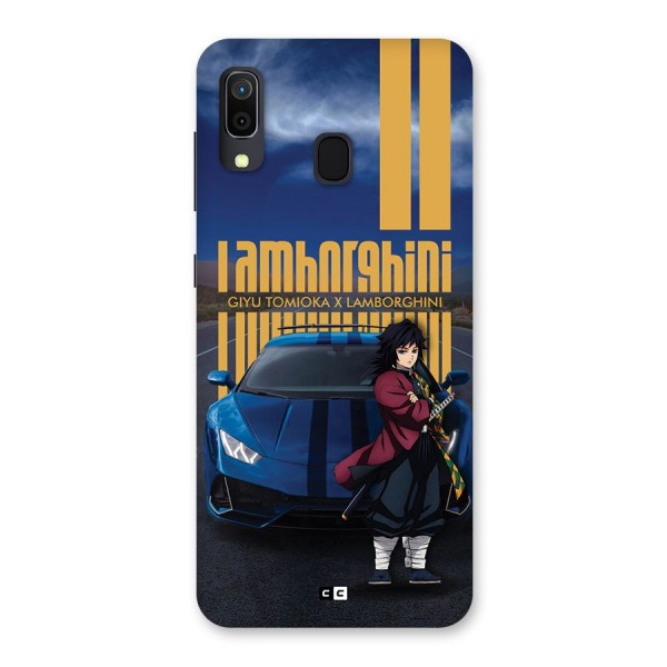 Giyu Tomioka Supercar Back Case for Galaxy A20