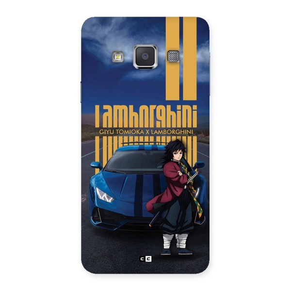 Giyu Tomioka Supercar Back Case for Galaxy A3