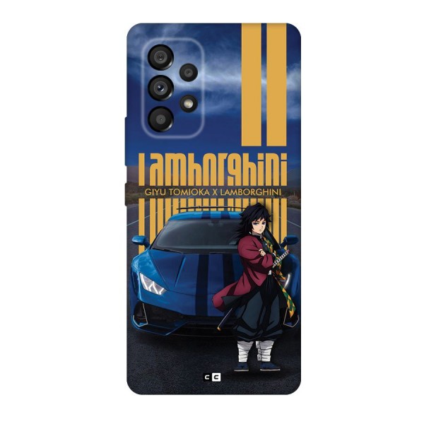 Giyu Tomioka Supercar Back Case for Galaxy A53 5G