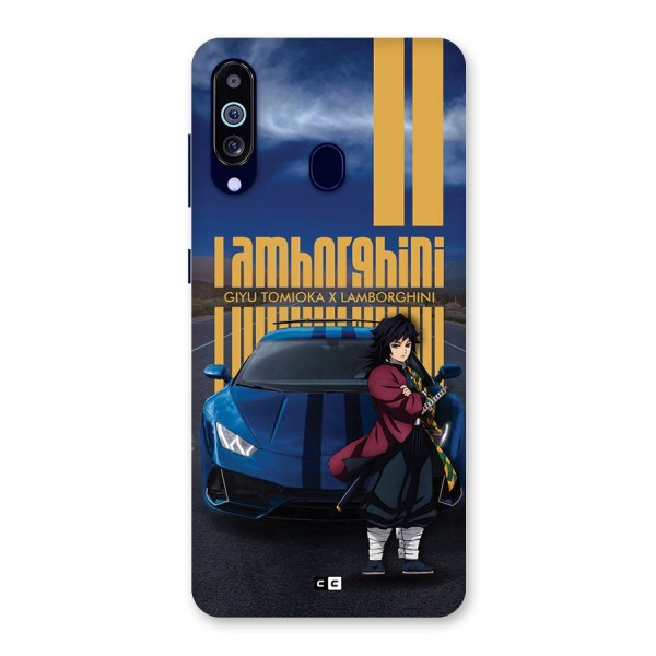 Giyu Tomioka Supercar Back Case for Galaxy A60