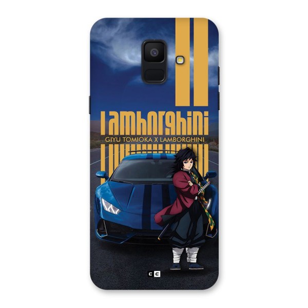 Giyu Tomioka Supercar Back Case for Galaxy A6 (2018)