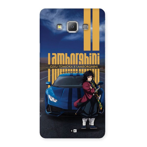 Giyu Tomioka Supercar Back Case for Galaxy A7